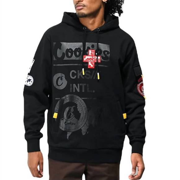 COOKIES Shirts New Cookies Mens Mile High Fleece Pullover Hoodie In